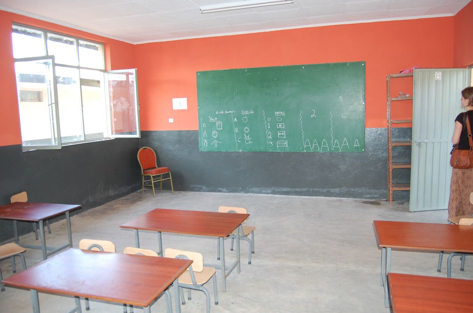 Ethiopian classroom